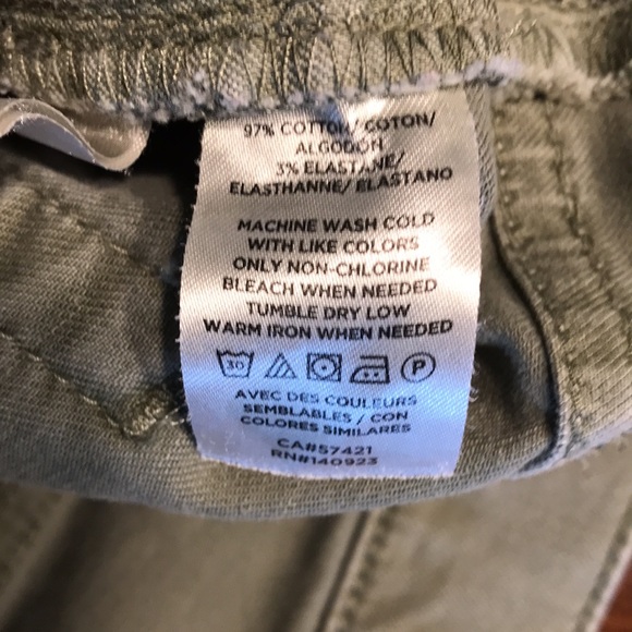 LOFT High Waist Skinny Crop Raw Hem Jeans - Picture 8 of 12